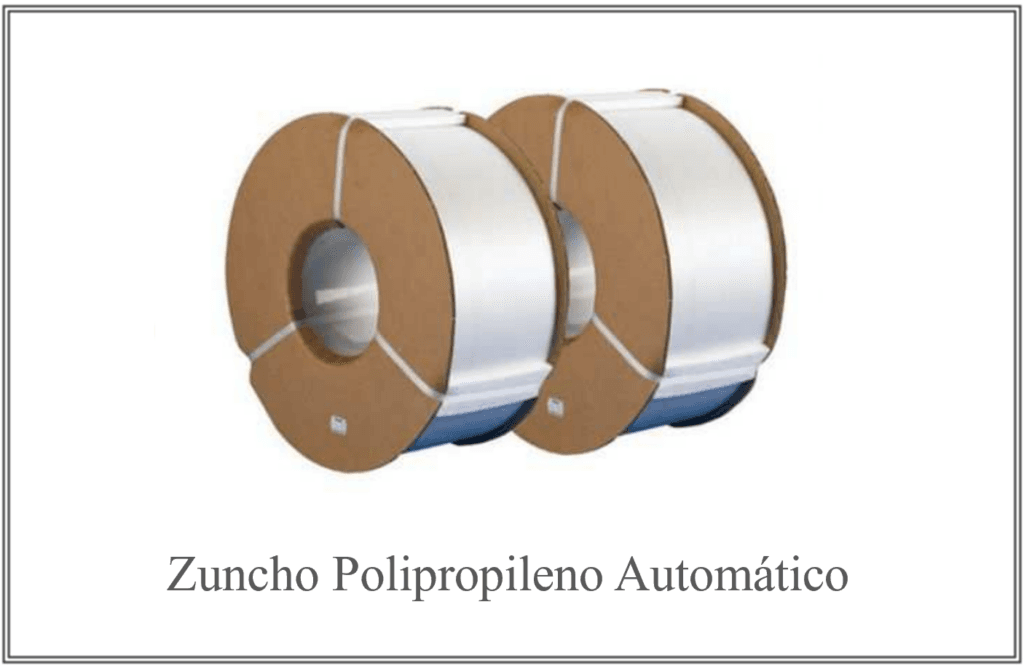 Bobina de zuncho de polipropileno para máquina automática